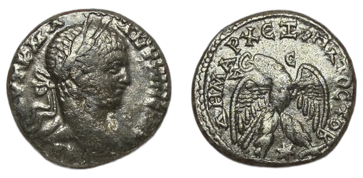 SELEUCIS AND PIERIA, ANTIOCH. Elagabalus. Billon Tetradrachm, AD 219.
