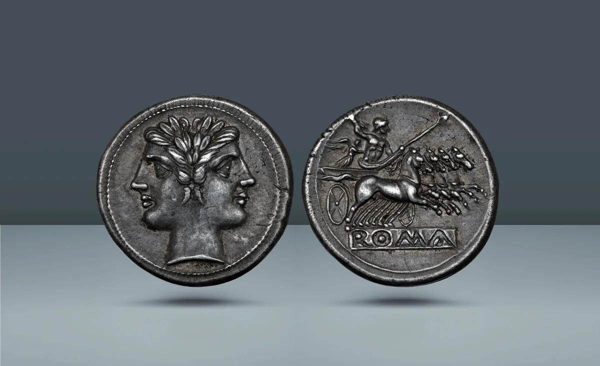 Roman Republic, Italy. Anonymous, Rome, c. 225-212 BC