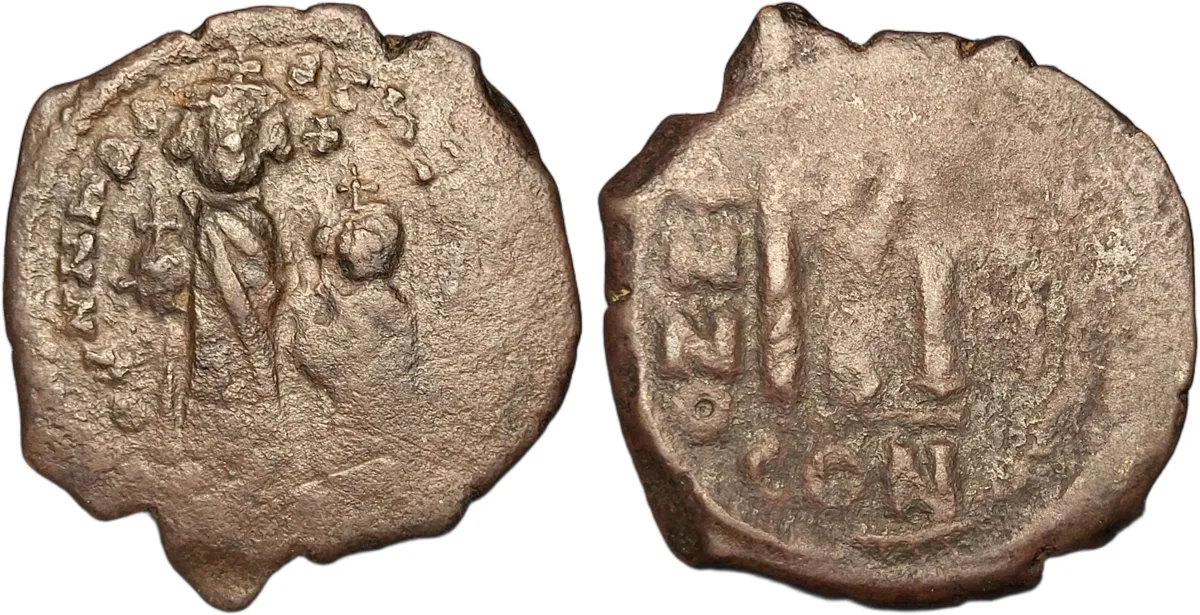 Heraclius, 40 Nummi (610-641 AD)