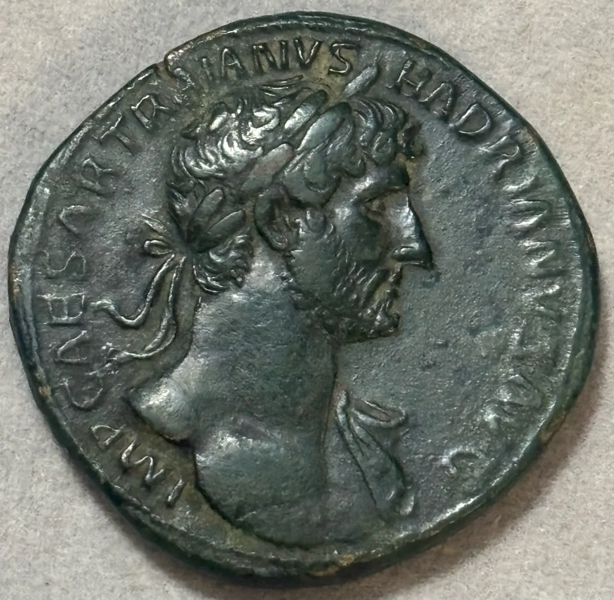 Hadrian 117-138 Orichalcum Sestertius ROME