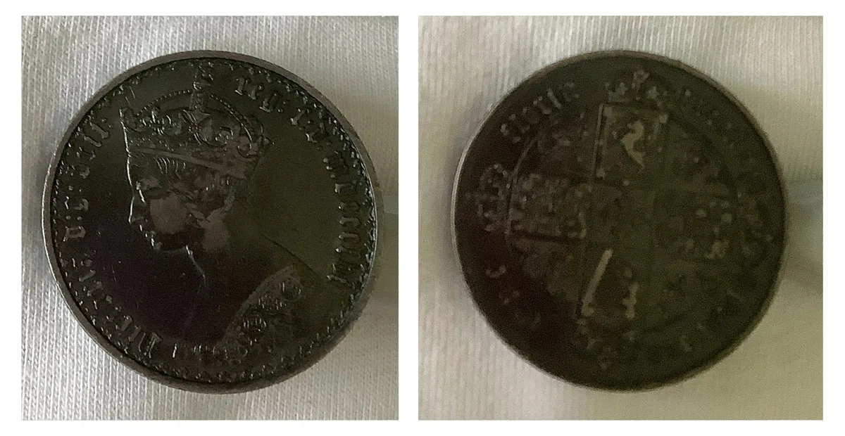 Victoria Gothic 1837-1901 era silver coin!
