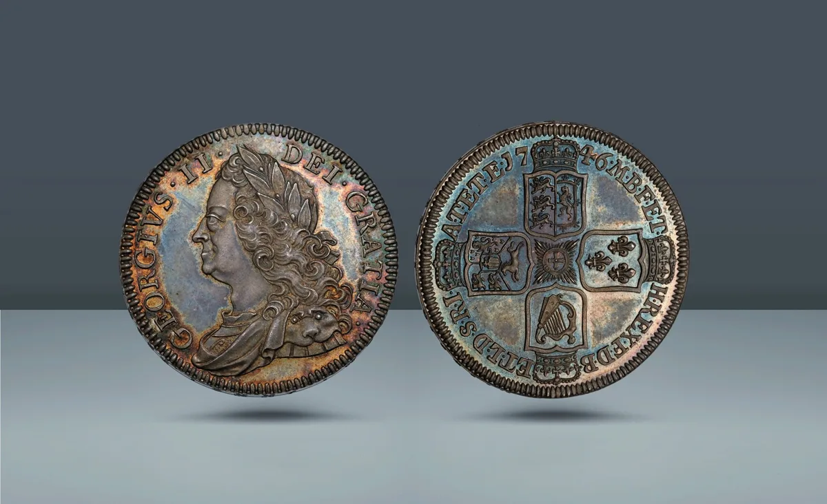 United Kingdom, England. George II, 1727-1760  London. 1746 AD