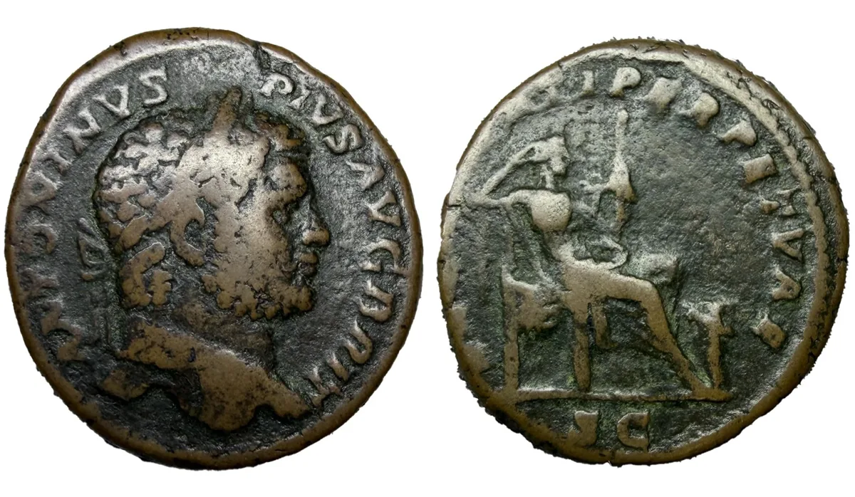 Caracalla. AD 211-217. AE As.