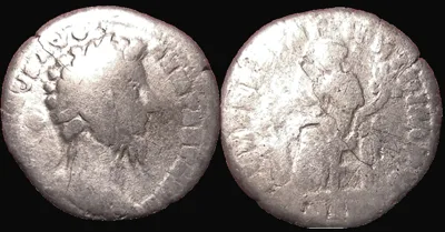 ROMAN: MARCUS AURELIUS as Augustus 161-180 AD (Struck Dec. 168 & Dec. 169 AD) AR 18mm, 2.1g Denarius. Rome Mint