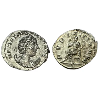 HERENNIA ETRUSCILLA  Wife of Trajan Decius, Mother of Herennius Etruscus and Hostilian - Augusta
