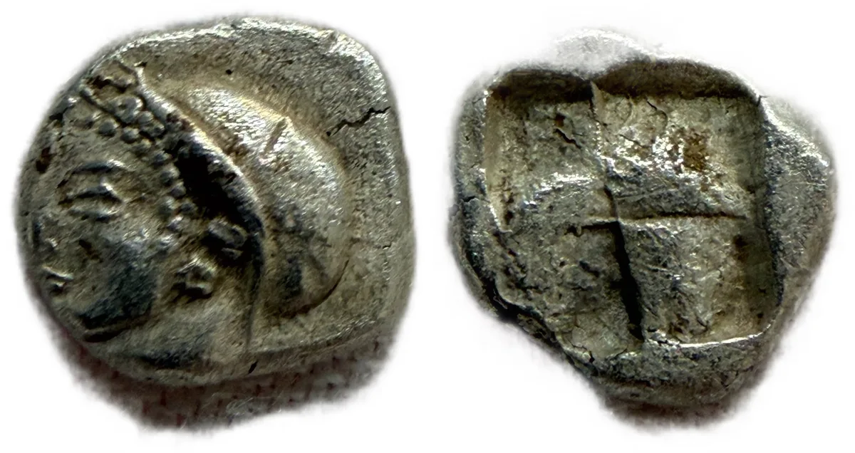 IONIA, Phokaia. Circa 521-478 BC. AR Trihemiobol