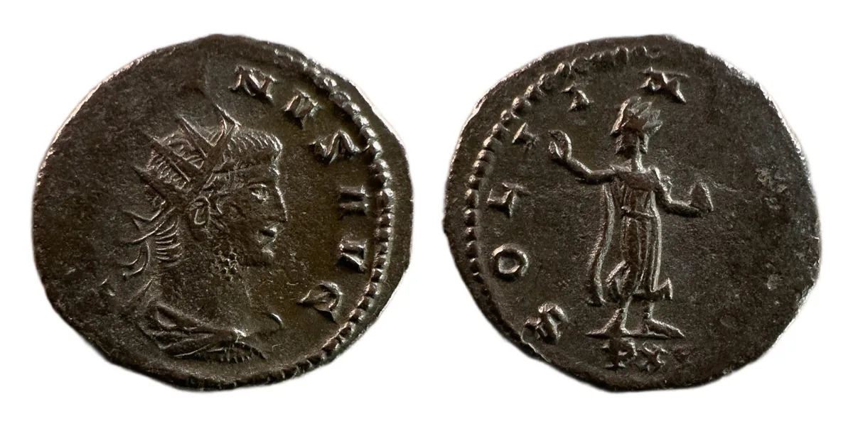 Gallienus — Antoninianus, SOLI INVICTO, Antioch
