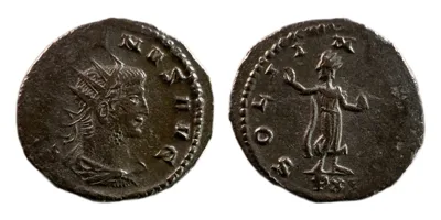 Gallienus — Antoninianus, SOLI INVICTO, Antioch