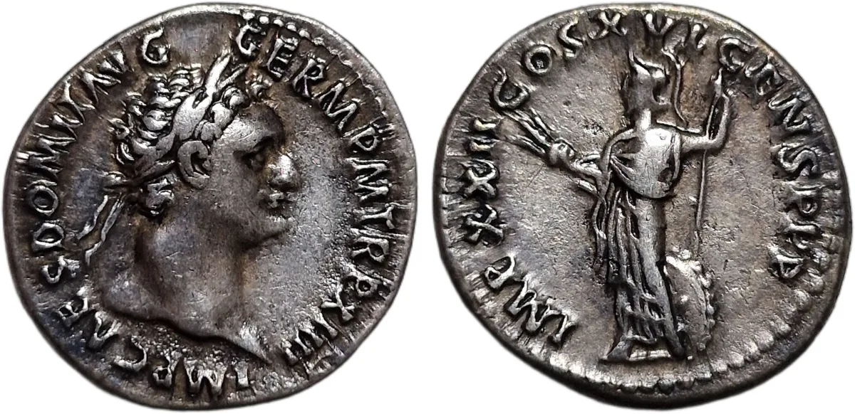 Domitian Denarius 81-96 AD