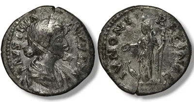 Faustina II (Annia Galeria Faustina Minor), Augusta AD 147–175, wife of Marcus Aurelius