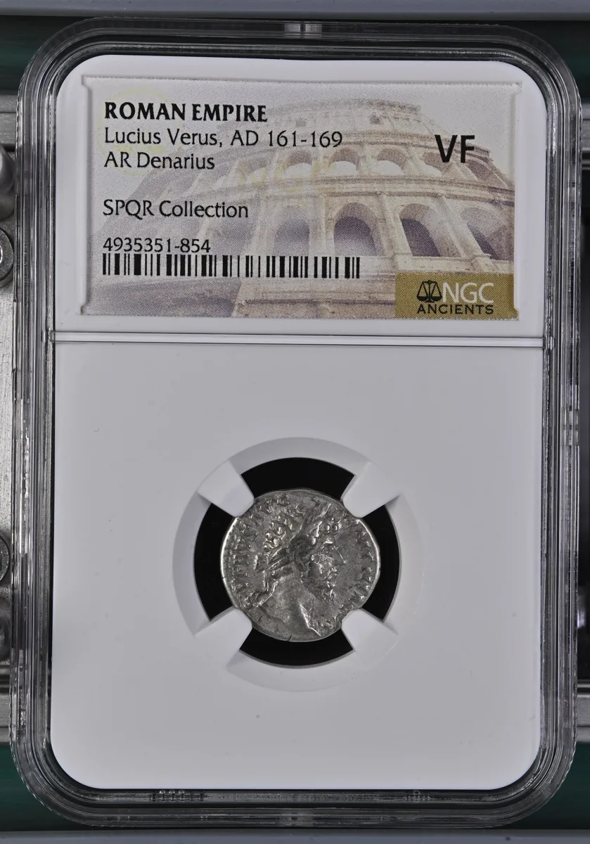 Lucius Verus, AD 161-169 ROMAN EMPIRE AR Denarius