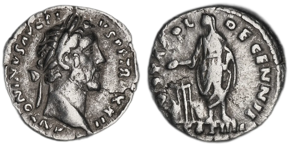 Antoninus Pius, denarius, silver, reign 138-161, struck 145-161