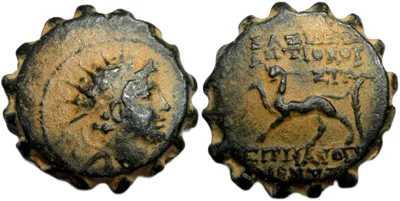 Seleukid Empire, Antiochos VI Dionysos, Antioch, 143-142 BC