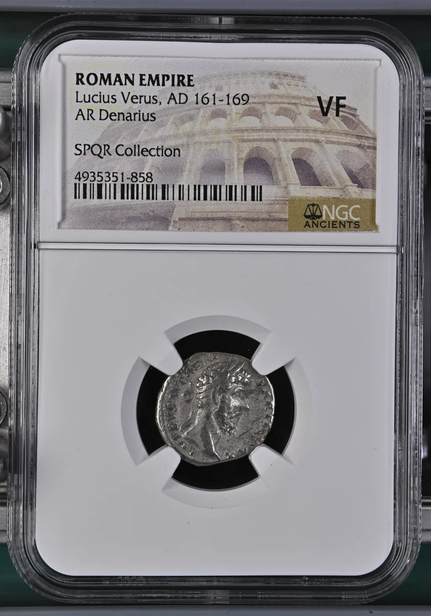 Lucius Verus, AD 161-169 ROMAN EMPIRE AR Denarius
