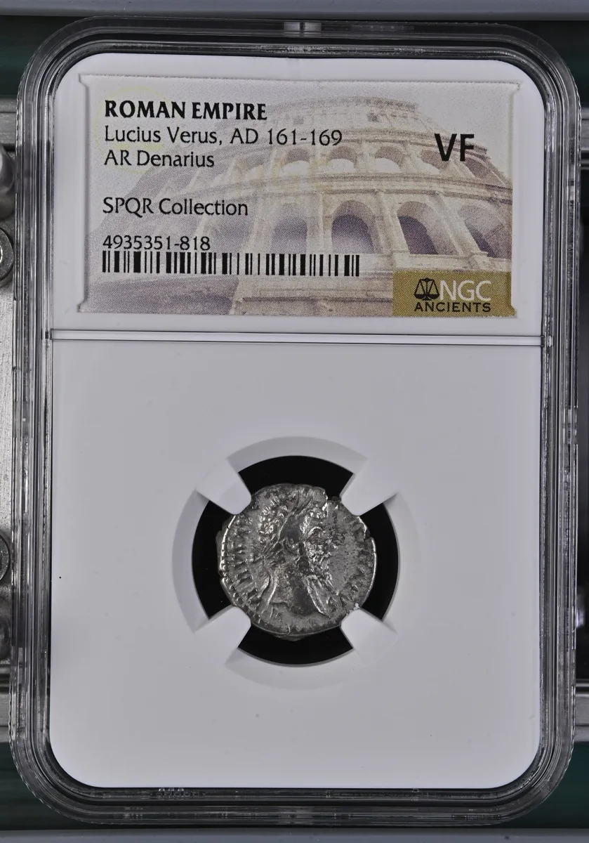 Lucius Verus, AD 161-169 ROMAN EMPIRE AR Denarius