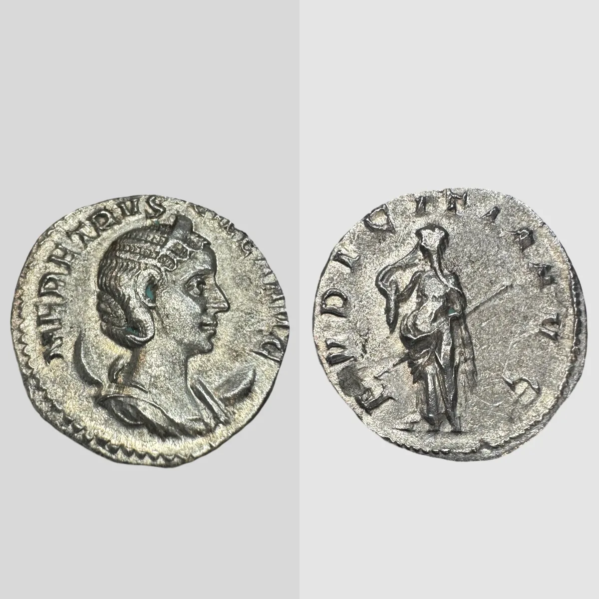 Empress Herennia Etruscilla (wife of Emperor Trajan Decius AD 249–251)