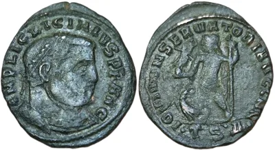 Licinius - A.D. 312-313 - AE Nummus / Follis