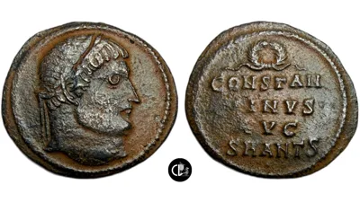 Constantine I, AE Follis, Antiochia, Struck AD 325