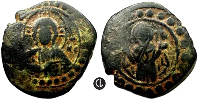 Anonymous, time of Romanus IV, AE Follis, Constantinople Mint, Circa 1068-1071 AD