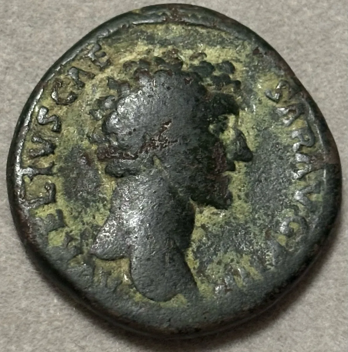 Marcus Aurelius 161-180 as Caesar Sestertius ROME