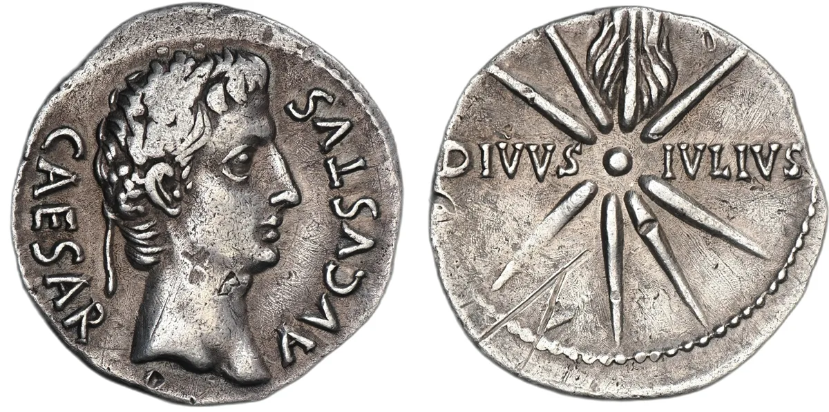 Augustus. 27 BC–AD 14. AR Denarius