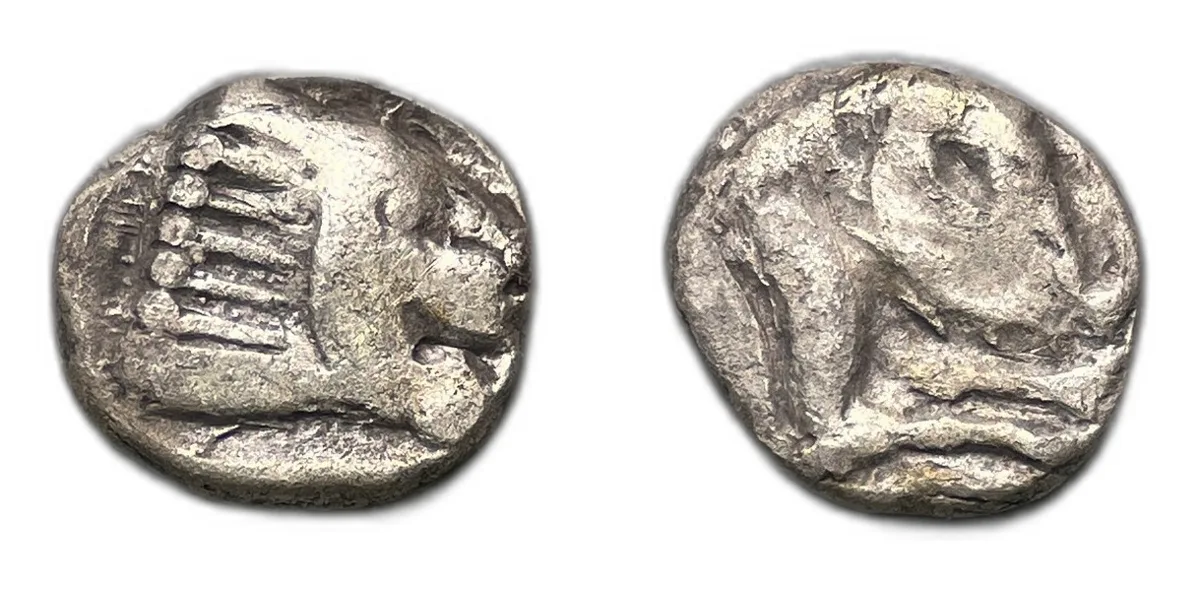 Local Issues: Baktria, imitation of ionian obol