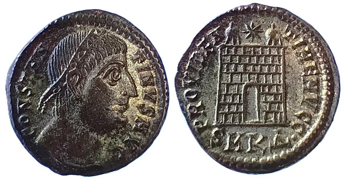 CONSTANTINE I THE GREAT (307/10-337). Follis. Cyzicus.