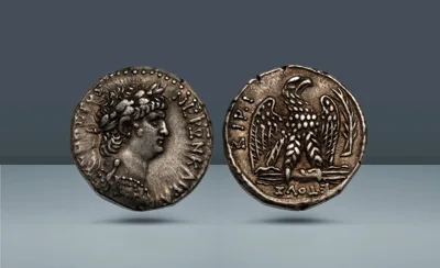 Roman Empire, Syria. Nero, 54-68 AD  Antioch, c. 64 AD. Dated RY 10 and year 112 of the Caesarean Era