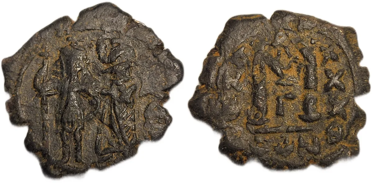 Heraclius 40 Nummi (610-641)