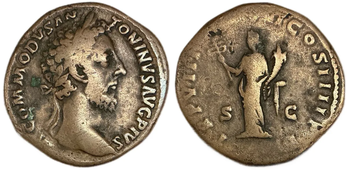 Commodus AE Sestertius
