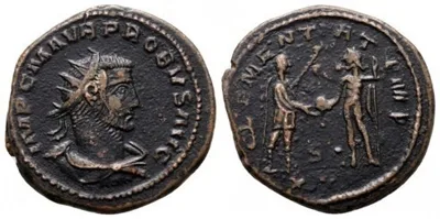 Probus - A.D. 276-282 - Antoninianus Æ - CLEMENTIA TEMP - RIC V Probus # 922c
