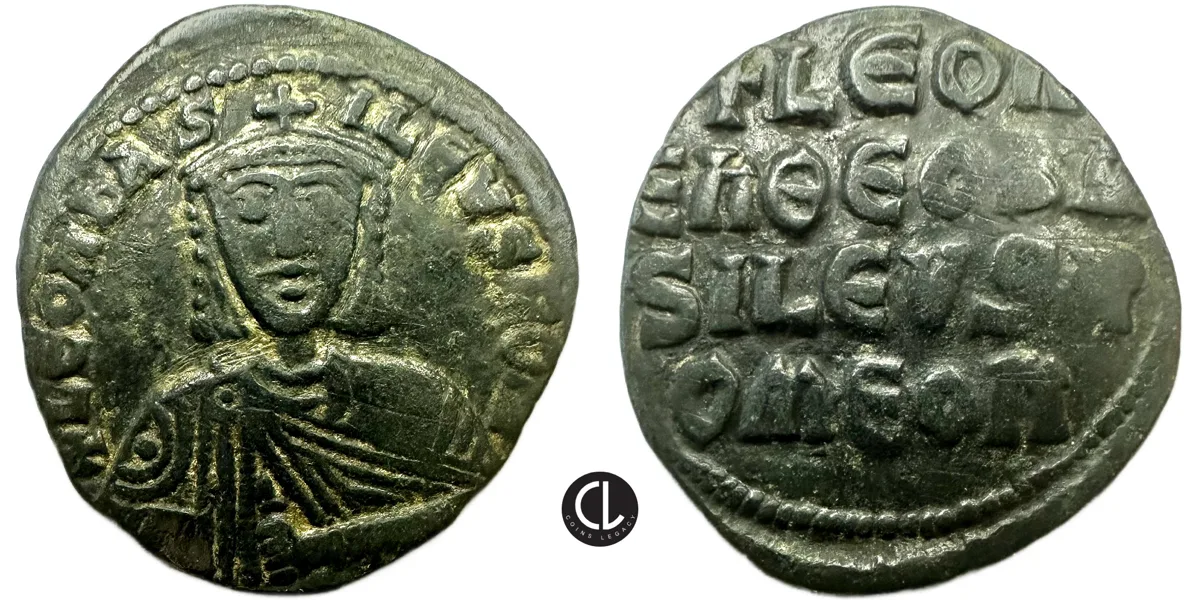 Leo VI the Wise, AE Nummus, Constantinople Mint, AD 886-912