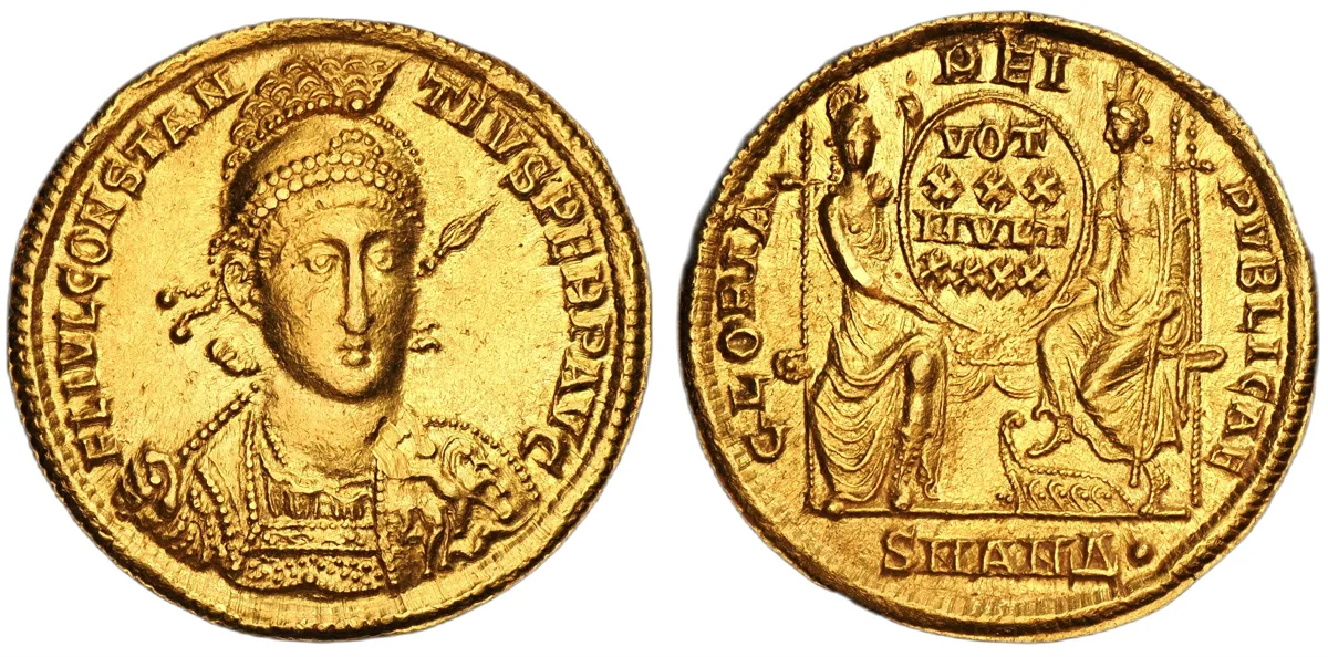 Constantius II, 337-361, Solidus