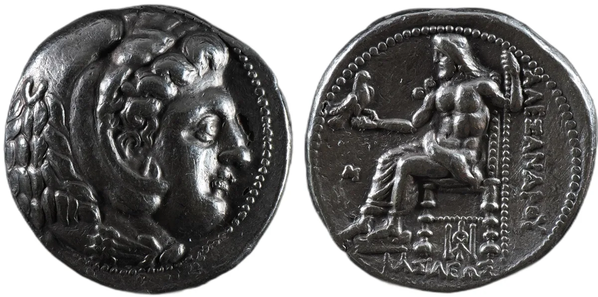 Alexander III Lifetime AR Tetradrachm, Babylon, 325–323 BC