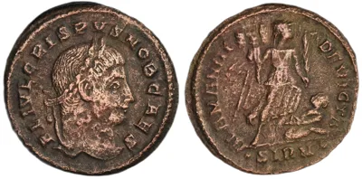 Crispus, 317-326, AE2