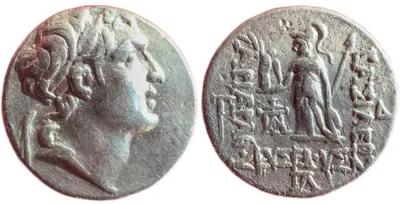 Ariarathes V — Drachm, Athena Nikephoros, Eusebeia-Mazaca
