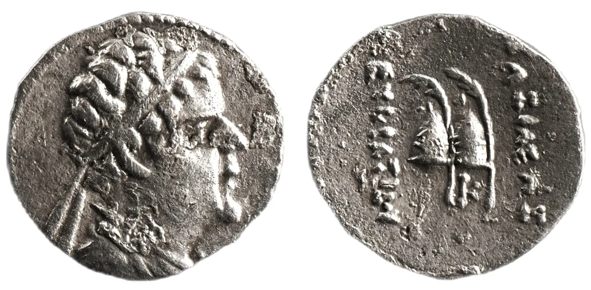 Eucratides, 171-145 BC, Obol
