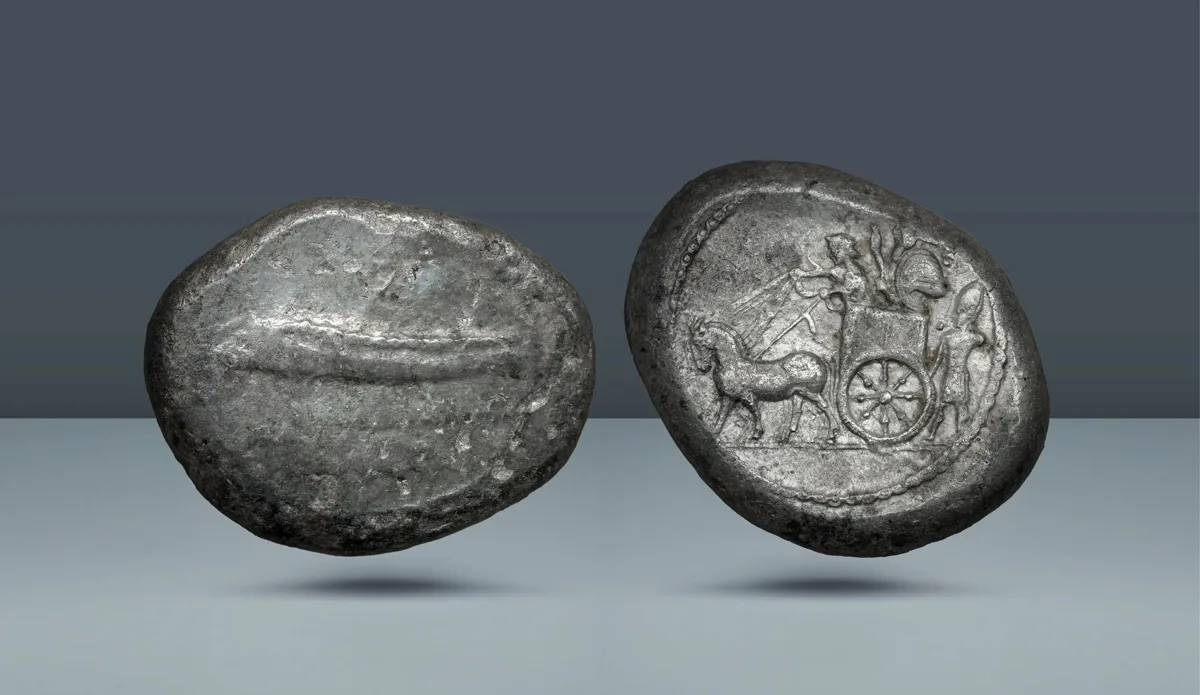 Phoenicia, Sidon. Ba'lshallim II. 386-372 BC
