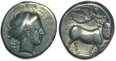 Campania, Naples (300-275 BC) Didrachm