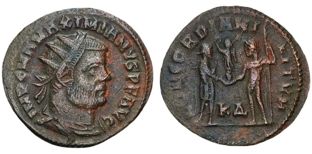 Maximian, 286-305, AE Radiate