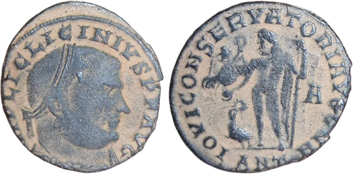 Licinius I. (321-323 AD). Follis. Antioch.