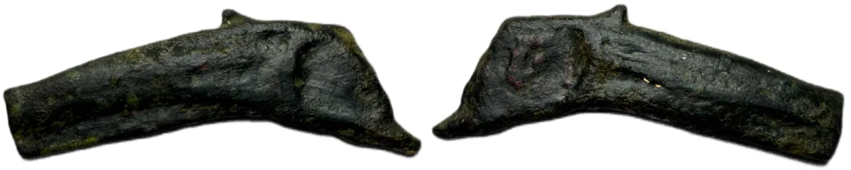 Skythia, Olbia Cast Dolphin. Ca. 500-425 BC