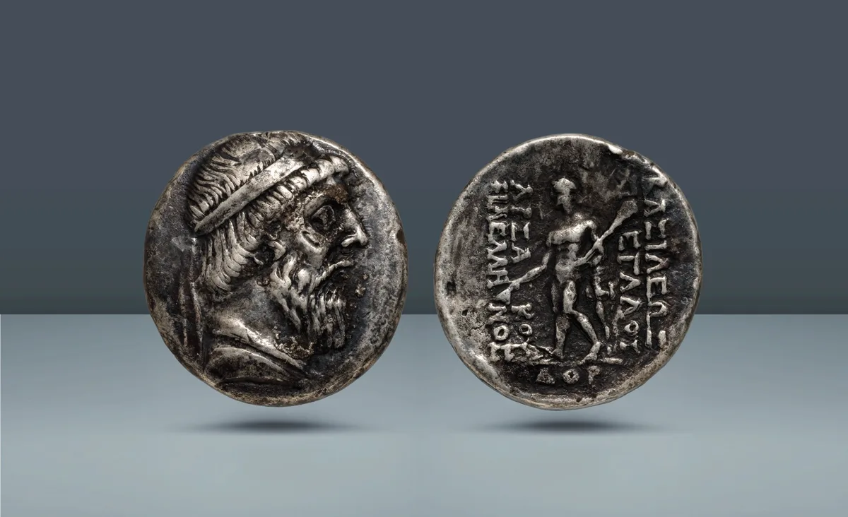 Parthia, Arsacid dynasty. Mithradates I, 165–132 BC  Seleukia on the Tigris, SE 174 = 139/8 BC