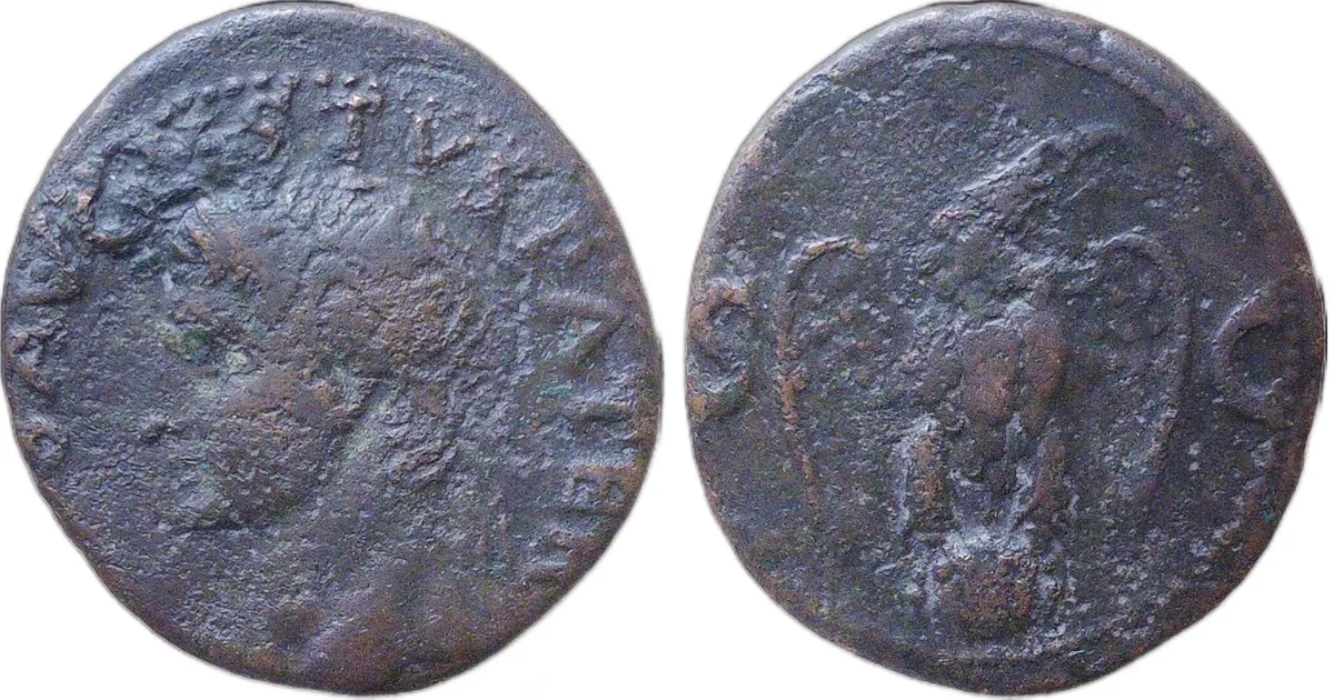Divus Augusts Posthumous issue under Tiberius