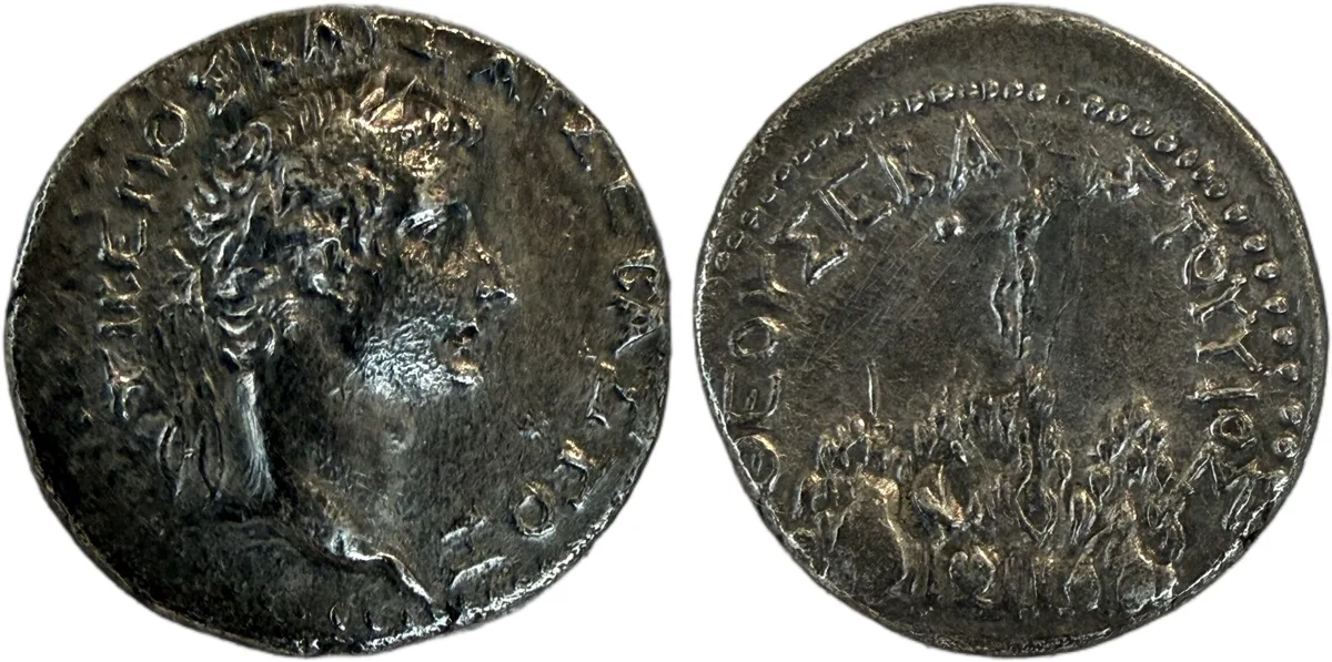 CAPPADOCIA. Caesarea. Tiberius (14-37 AD). Drachm