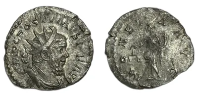 Postumus, 259-268 Antoninianus Treveri 262-263, billon "Tenby Collection"
