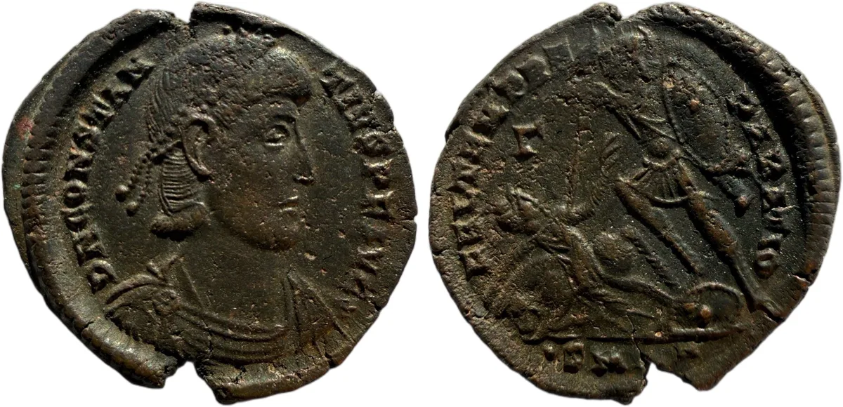 Constantius II Maiorina AE2