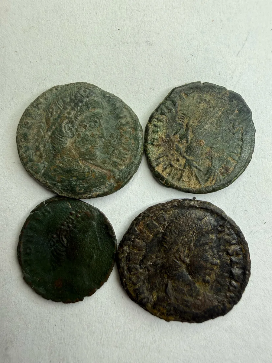 4 LRBC (Late Roman Bronze Coins)