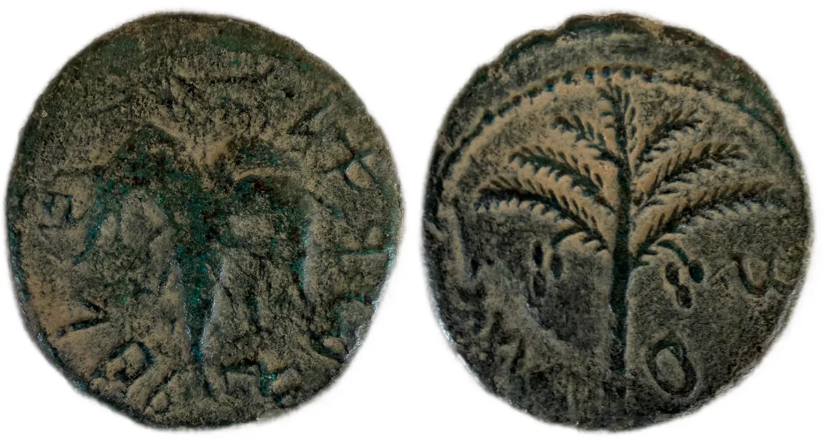 Judaea. Jerusalem. Bar Kochba Revolt AD 132-135. Bronze Æ
