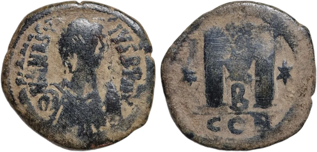 Anastasius I (491-518), Follis, Constantinople